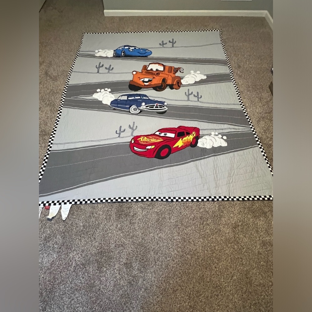 Pottery Barn Kids Disney Cars Bedding
